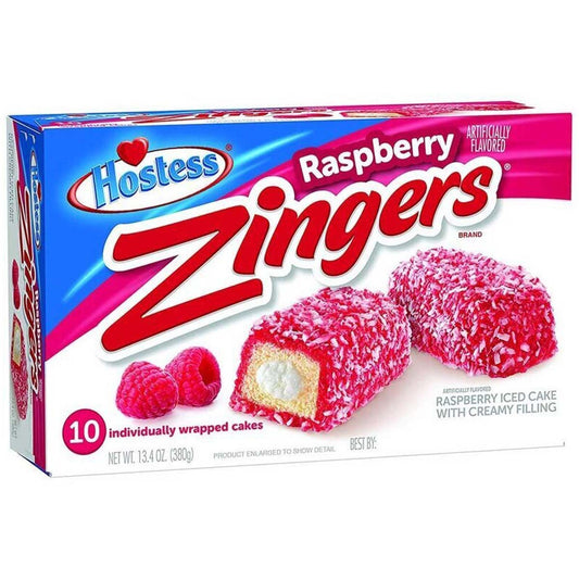 Hostess Zingers Raspberry Iced Cake 380g