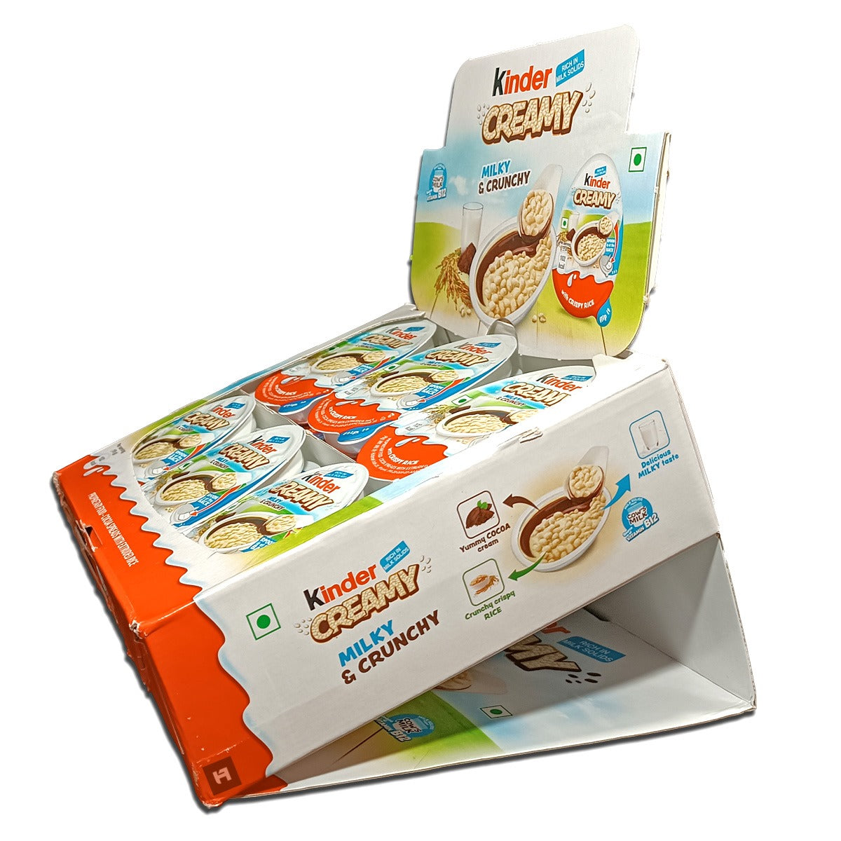 Kinder Schokobons Crispy + Creamy Display (12xCrispy,24xCreamy)