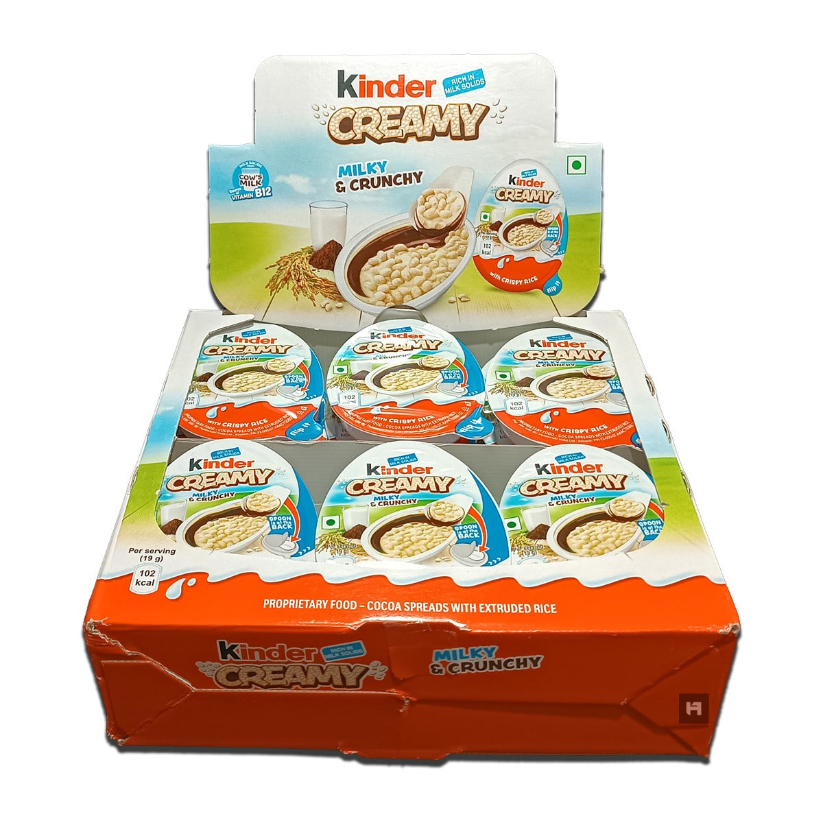 Kinder Schokobons Crispy + Creamy Display (12xCrispy,24xCreamy)