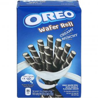 Oreo Wafer Roll Vanilla - 54g