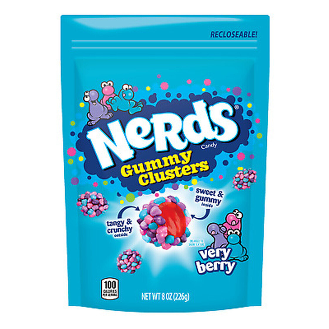 Nerds Gummy Clusters Very Berry - 227g